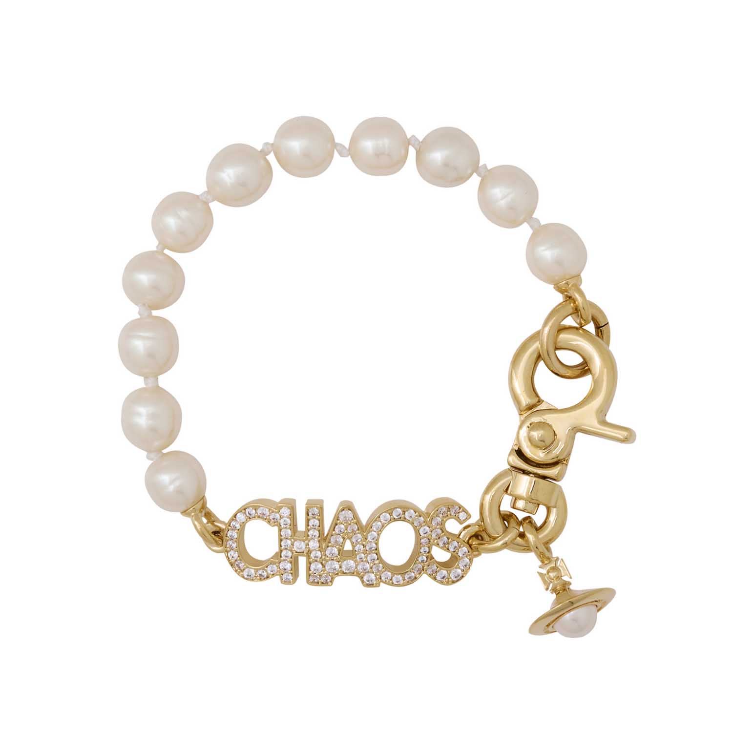 Vivienne Westwood Chaos Pearl Bracelet